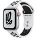 APPLE Watch Nike SE GPS + Cellular, 44mm Silver Alum. Case with Pure Platinum/Black Nike Sport Band - Regular
