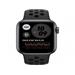 Apple Watch Nike Series 6 40mm Cellular vesmírně šedý hliník s antracitovým/černým sportovním řemínkem