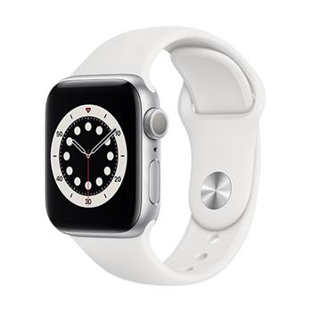 Apple Watch S6, 40mm, Silver/White SportB