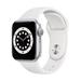 Apple Watch S6, 40mm, Silver/White SportB