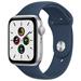 Apple Watch SE, 44mm Silver/A.Blue S.Band