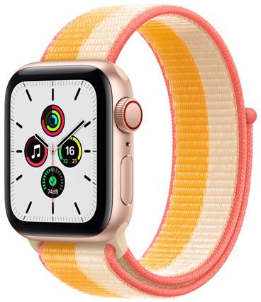 Apple Watch SE Cell, 40mm Gold/Maize/White S.Loop