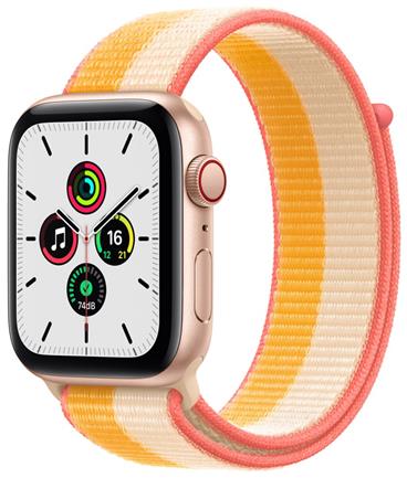 Apple Watch SE Cell, 44mm Gold/Maize/White S.Loop