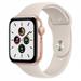 APPLE Watch SE GPS, 44mm Gold Alum. Case with Starlight Sport Band - Regular