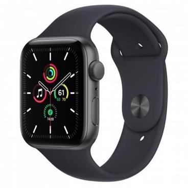 APPLE Watch SE GPS, 44mm Space Grey Alum. Case with Midnight Sport Band - Regular