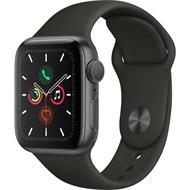 Apple Watch Series 5 40mm vesmírně šedý hliník s černým sportovním řemínkem