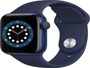 Apple Watch Series 6 40mm Blue se sportovním řemínkem