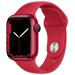 Apple Watch Series 7 41mm (PRODUCT)RED hliník s červeným sportovním řemínkem