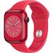APPLE Watch Series 8 GPS + Cellular 41mm (PRODUCT)RED Aluminium Case with RED Sport Band - Regular