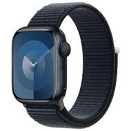 Apple Watch Series 9 41mm Temně inkoustový hliník s temně inkoustovým provlékacím řemínkem