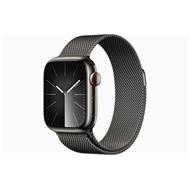 Apple Watch Series 9 Cellular 45mm Grafitová ocel s grafitovým milánským tahem