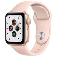 Apple Watch Series SE 40mm Rose Gold se sportovním řemínkem