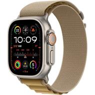 Apple Watch Ultra 2 (2024) 49mm Přírodní titan se žlutohnědým alpským tahem L