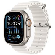 Apple Watch Ultra 2 49mm titanová s bílým oceánským řemínkem