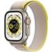 APPLE Watch Ultra GPS + Cellular, 49mm Titanium Case with Yellow/Beige Trail Loop - M/L