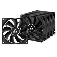 ARCTIC F9 Value Pack (black) - ARCTIC F9 Case Fan - 90mm case fan low noise - Pack of 5pcs