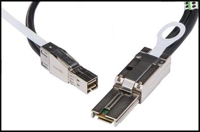 ARECA external cable mini SAS HD (SFF-8644) to SAS (SFF-8088) Cable 1m