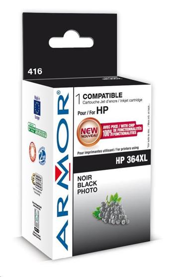 ARMOR cartridge pro HP Photosmart B8550 photoblack,12ml, No. 364XL (CB322EE)