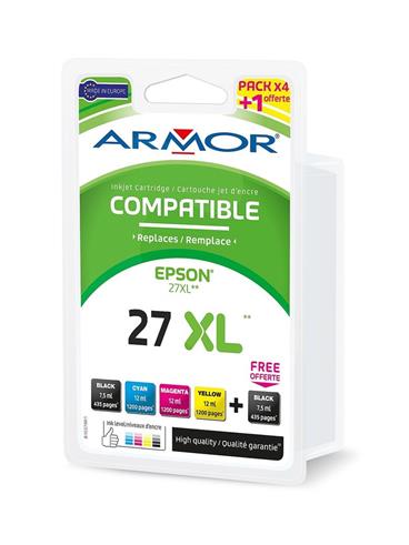 Armor PACK 5 COMPATIBLE EPS. 27XL 2B, (0)