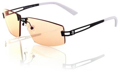 AROZZI herní brýle VISIONE VX-600/ černobílé obroučky/ jantarová skla
