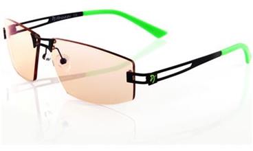AROZZI herní brýle VISIONE VX-600/ černozelené obroučky/ jantarová skla