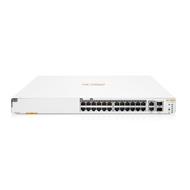 Aruba Instant On 1960 24G PoE (20pClass4 + 4pClass6) 2XGT 2SFP+ 370W Switch.