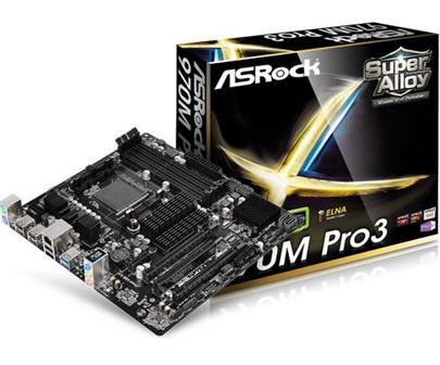 ASRock 970M PRO3, s.AM3+, AMD 970/AMD SB950, 4xDDR3, 6xSATA3 6.0Gb/s, RAID, 4xUSB 3.0, GLAN, uATX