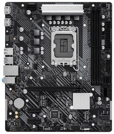 ASRock B760M-H2/M.2 / Intel B760 / LGA1700 / 2x DDR5 / 2x M.2 / HDMI / mATX