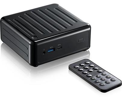 ASROCK BEEBOX-S 7100U/B/BB black černý (intel Kaby Lake i3-7100U, bez MEM, bez HDD, 2xHDMI +DPort, 7.1, GLAN, WiFi+BT, USB3.1, be