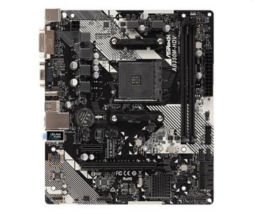 ASROCK MB AB350M-HDV R4.0 (AM4, amd B350, 2xDDR4, PCIE, 4xSATA3 + M.2, VGA +DVI+HDMI, USB3.0, 7.1, GLAN, mATX)