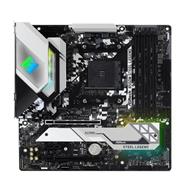 ASROCK MB B550M STEEL LEGEND (AM4, amd B550, 4xDDR4 4733, 6xSATA3, 7.1, HDMI +DPort, M.2, USB3.2, mATX)