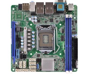 ASROCK RACK MB C236 WSI server MB 1151 Xeon Kaby Lake pro pracovní stanice (intel C236, 2xDDR4, 8x SATA3, 2xGLAN, mini-ITX
