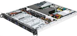 ASRockRack 1U server 1x AM4, X570, 4x DDR4 ECC, 4x SATA 3,5HS, 2x M.2, PCIe4 x16, 2x 10Gb + 2x 1Gb LAN, 400W, IPMI