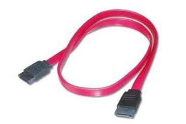 ASSMANN Serial ATA Cable SATA (7pin) F (jack)/SATA (7pin) F (jack) 0,5m red