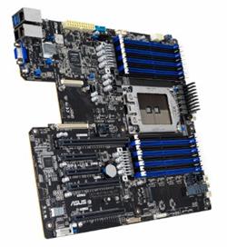 ASUS AMD EPYC LGA 4094, EEB server motherboard, 16*DIMM with DDR4 3200 MHz, 1*PCIe 4.0, 3*PCIe 3.0, 1*PCIe, 1*M.2, 16*SATA, 1*OCP