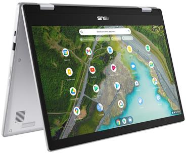 ASUS Chromebook CX1/ Celeron N5100/ 8GB DDR4/ 128GB eMMC/ Intel UHD/ 15,6"FHD,touch/ Chrome OS/ stříbrný
