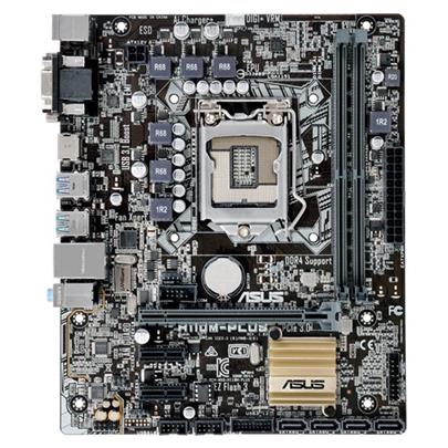 ASUS H110M-PLUS Intel Socket 1151/2DDR4/1 x PCIe 3.0/2.0 x16/SATA 6Gb/s*4/microATX