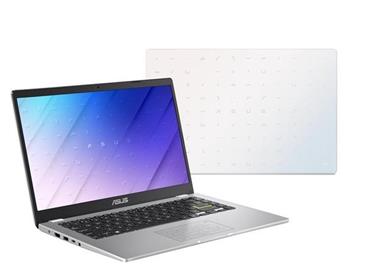 ASUS Laptop E410MA - 14" FHD/Celeron N4020/4GB/128GB SSD/W10 Home in S Mode (Dreamy White/Plastic)