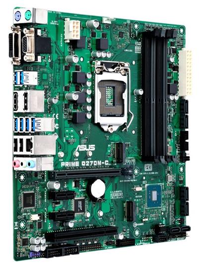 ASUS MB Sc LGA1151 PRIME Q270M-C, Intel Q270, 4xDDR4, VGA, mATX