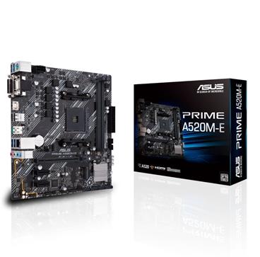 ASUS PRIME A520M-E, AM4, AMD A520, 2xDDR4, mATX