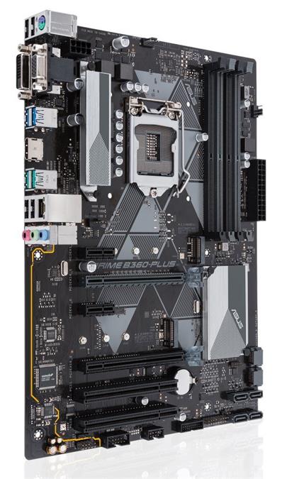 ASUS PRIME B360-PLUS Intel Socket 1151/B360/4xDDR4/1 x PCIe 3.0 x16 (x16 mode)/SATA 6Gb/M2/ATX