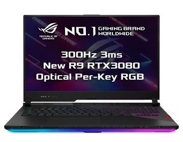 ASUS ROG Strix SCAR 17 G733QS-HG171T R9-5900HX/32GB/2x1TB SSD/RTX3080/17,3" FHD/IPS/300Hz/2r Pick-Up&Return/Win10/černý