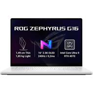 ASUS ROG Zephyrus G16 - Intel Ultra 9 185H/32GB/1TB SSD/RTX 4070 8GB/16"/WQXGA/OLED/240Hz/2y PUR/Win 11 Home/bílá