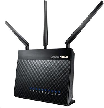 ASUS RT-AC68U v3 Gigabit Dualband Wireless AC1900 Router, 4x gigabit RJ45, 1x USB3.0, 1xUSB2.0