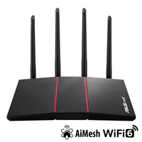 ASUS RT-AX55 Wireless AX1800 Wifi 6 Router + ROG SCABBARD II MEDIUM