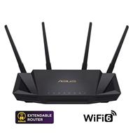 ASUS RT-AX58U V2, Router AX3000 Dual Band WiFi 6 (802.11ax) podporující technologii MU-MIMO a OFDMA