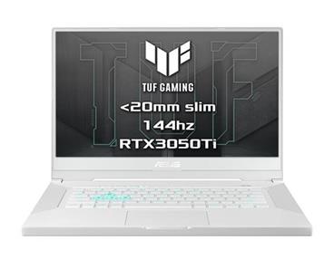 ASUS TUF Dash F15 FX516PE-HN020T 15,6" FHD/144Hz/i7-11370H/16GB/1TB SSD/RTX3050Ti/Win10/Bílý/2roky Pick-up & Return