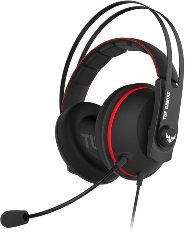 ASUS TUF GAMING H7 CORE, RED, gaming headset