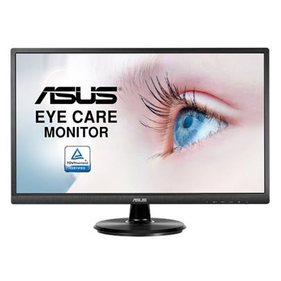 ASUS VA249HE 24" (23.8") Monitor, FHD (1920x1080), VA, HDMI, D-Sub, Flicker free, Low Blue Light, TUV certified