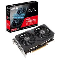 ASUS VGA AMD Dual Radeon RX 6500 XT OC Edition, RX 6500 XT, 4GB GDDR6, 1xDP, 1xHDMI